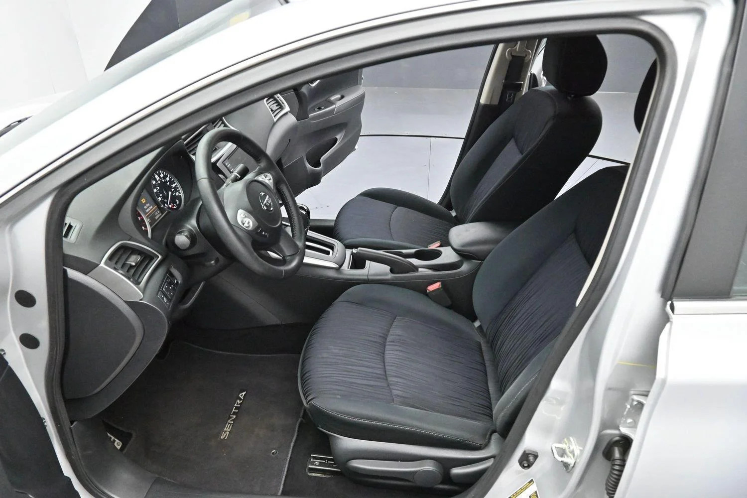 Used 2019 Brilliant Silver Metallic Nissan SV image 11