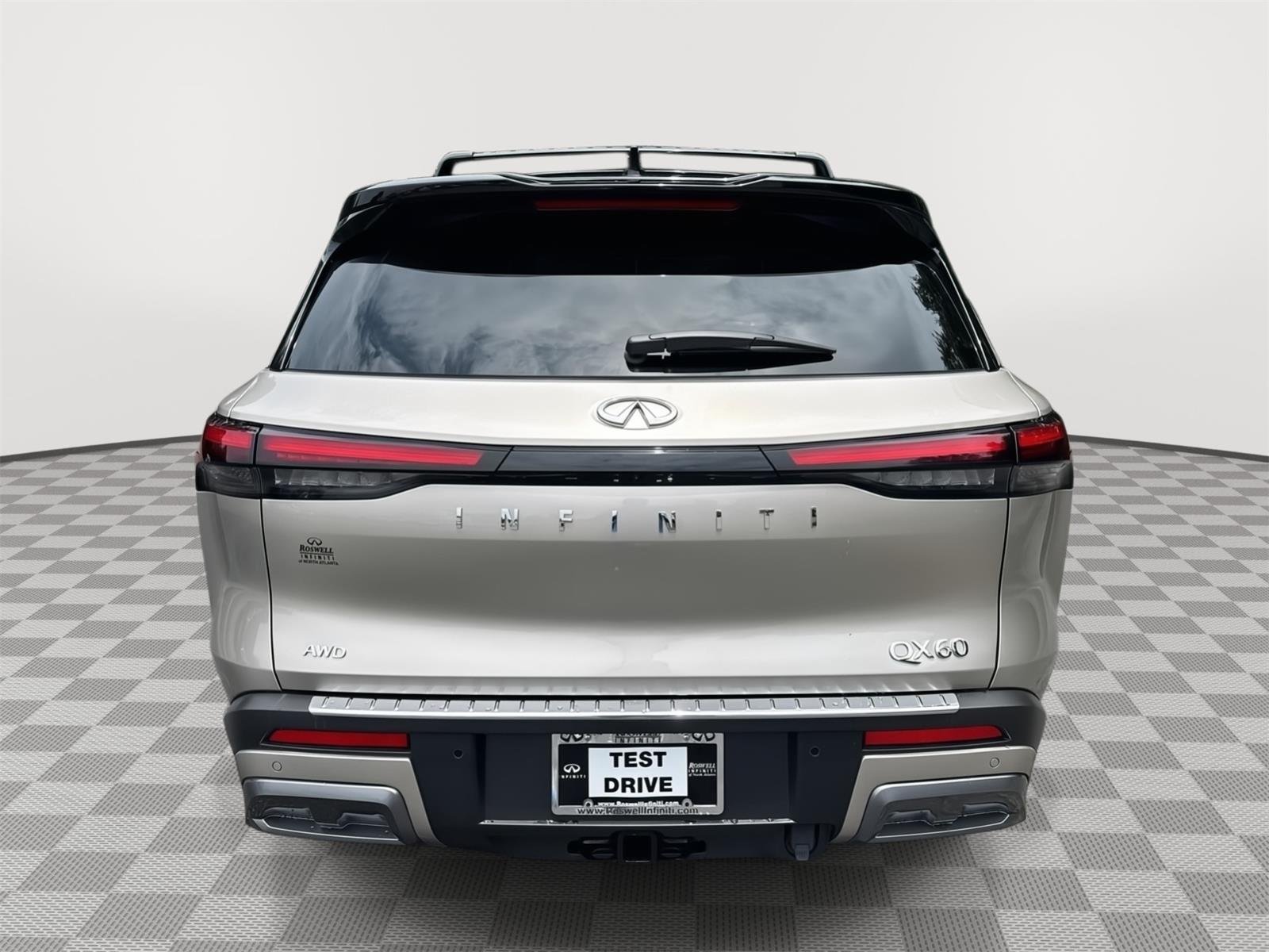 Certified Used 2025 Warm Titanium/Black Obsidian INFINITI AUTOGRAPH image 7