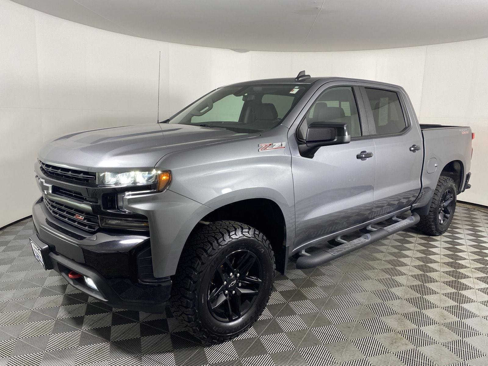 Used 2021 Satin Steel Metallic Chevrolet LT Trail Boss image 4