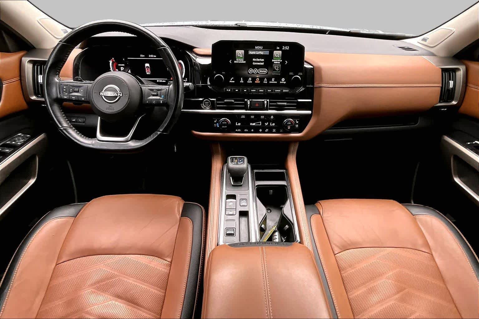 Used 2022 Boulder Gray Pearl Nissan Platinum image 16