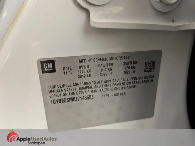 Used 2018 White Chevrolet LT image 43