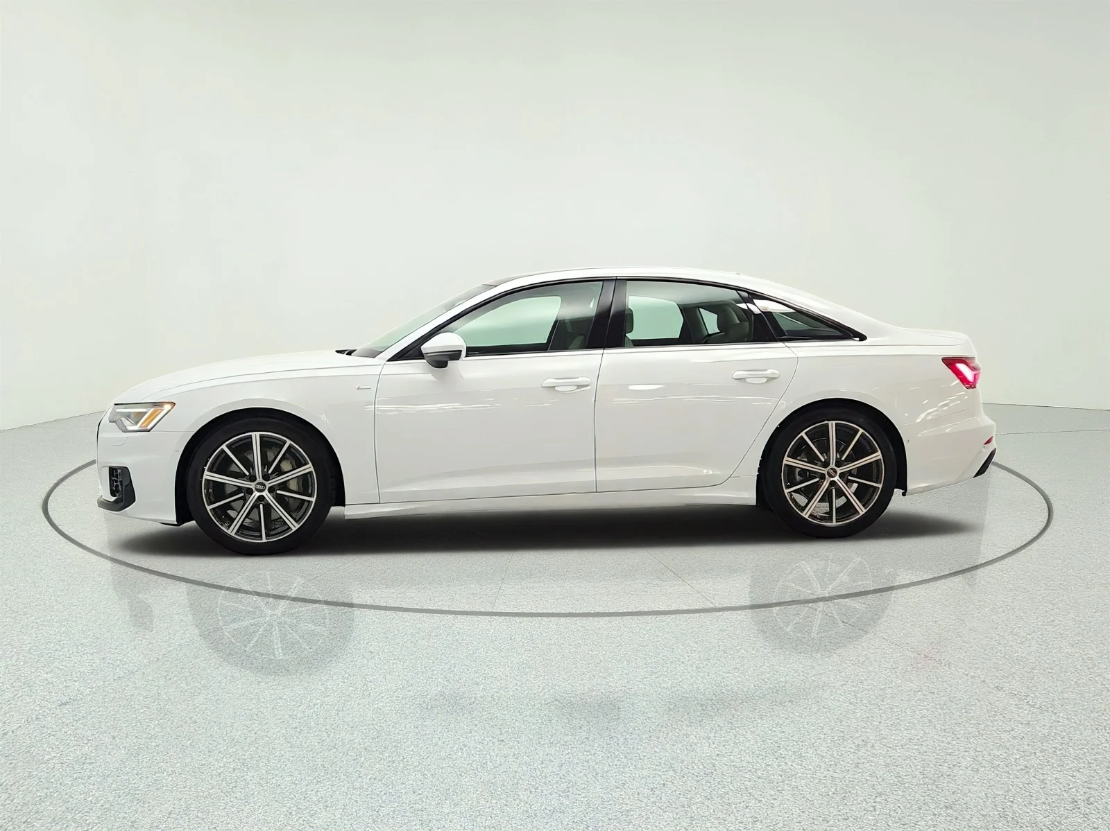Used 2025 Glacier White Metallic Audi Premium image 8