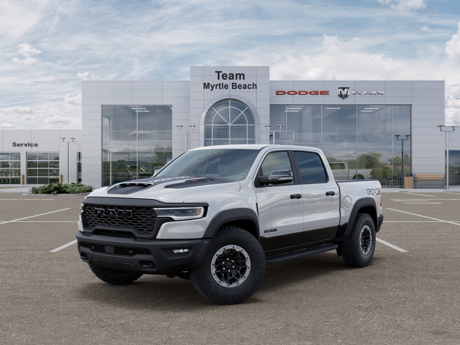 New 2026 Bright White Clear-Coat Exterior Paint RAM RHO image 28