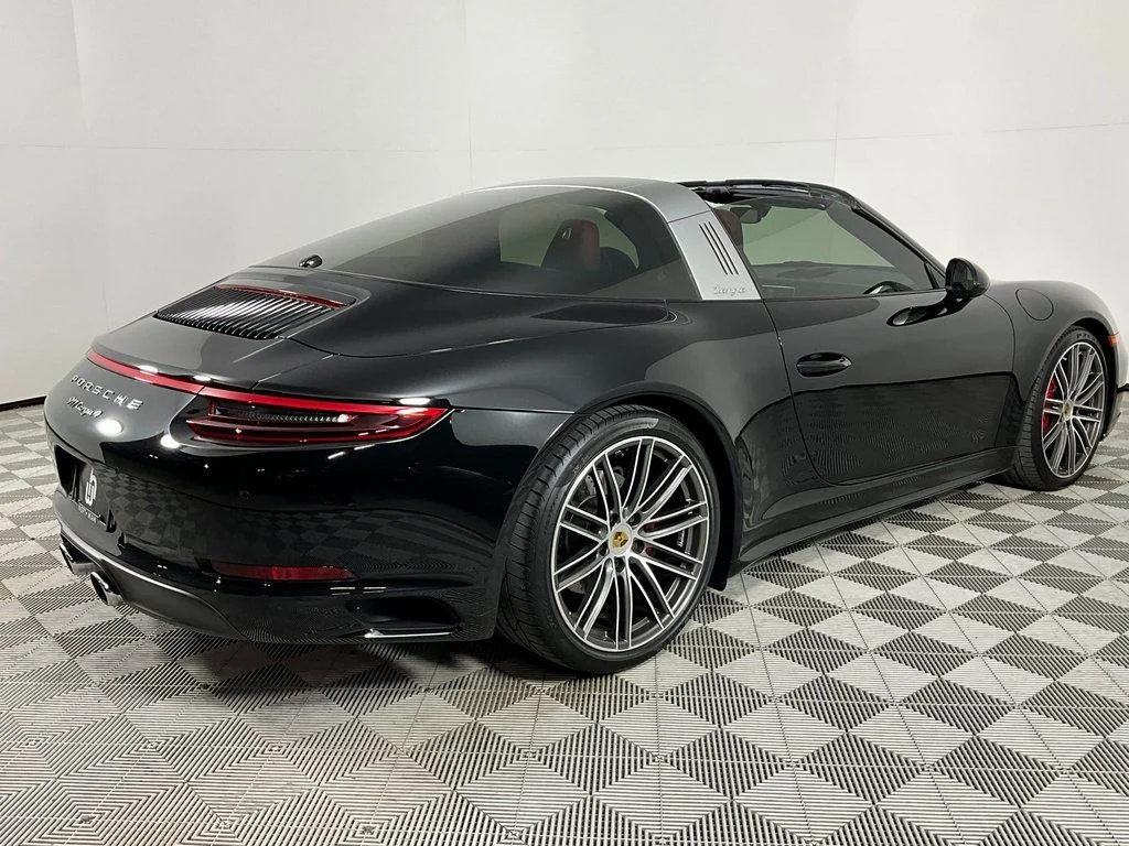 Used 2019 Black Porsche Targa 4 image 4