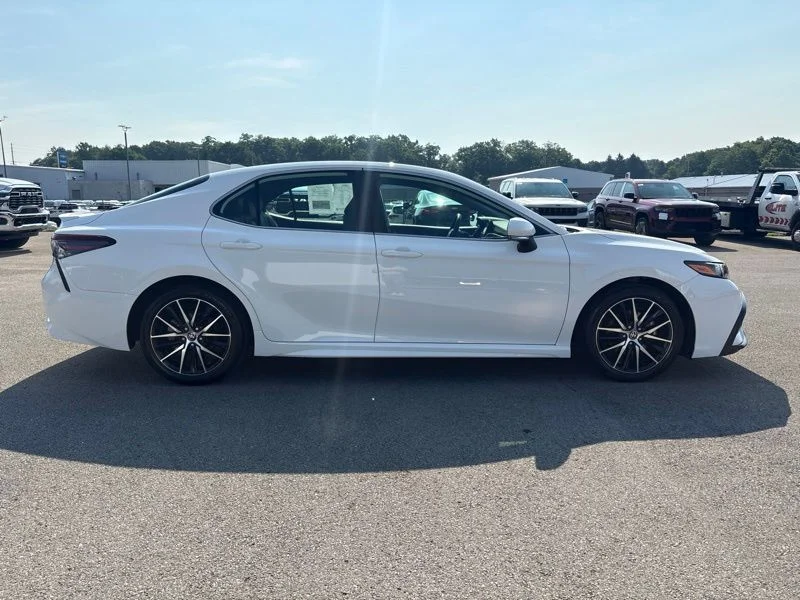 Used 2023 White Toyota SE image 2