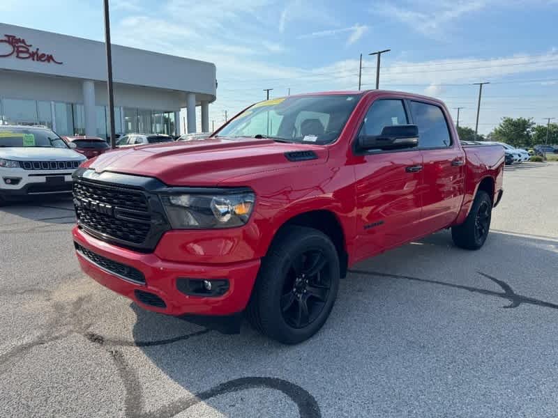 Used 2023 Flame Red Clearcoat Ram Big Horn image 8