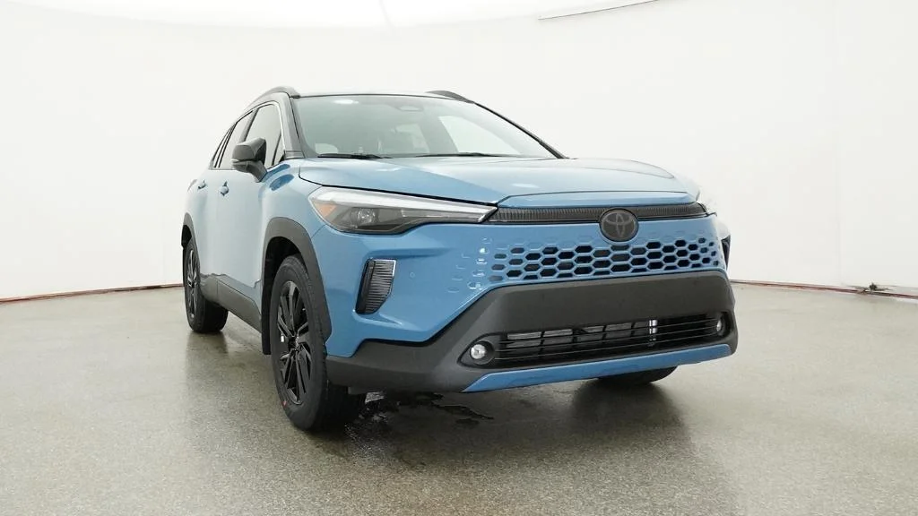 New 2026 Cavalry Blue with Jet Black roof Toyota Hybrid XSE image 46