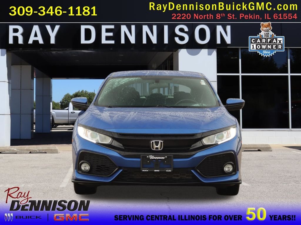 Used 2017 Honda Civic Hatchback Sport with VIN SHHFK7G43HU206513 for sale in Pekin, IL