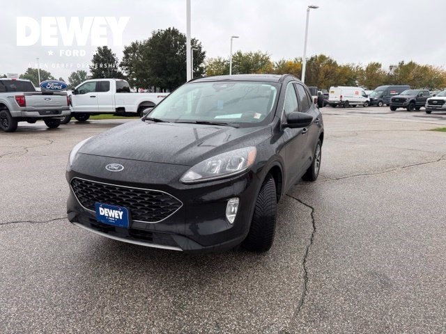 Used 2022 Agate Black Metallic Ford SEL image 4