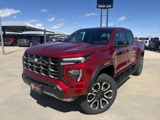 New 2026 Red GMC AT4 image 2