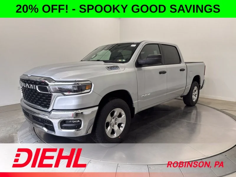 New 2026 Silver Zynith Exterior Paint RAM Big Horn/Lone Star image 3