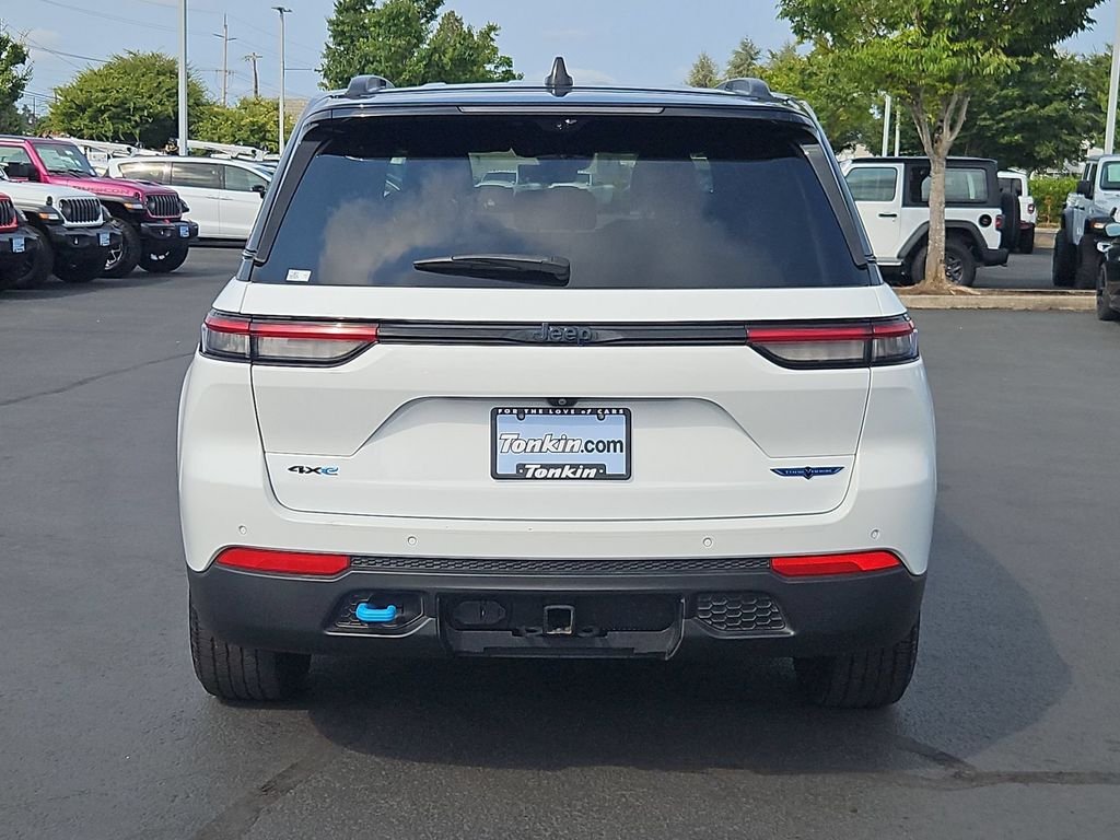 Certified Used 2022 White Jeep Trailhawk 4xe image 5