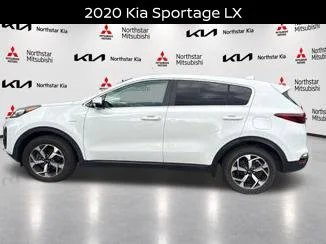 Used 2020 White Kia LX image 2