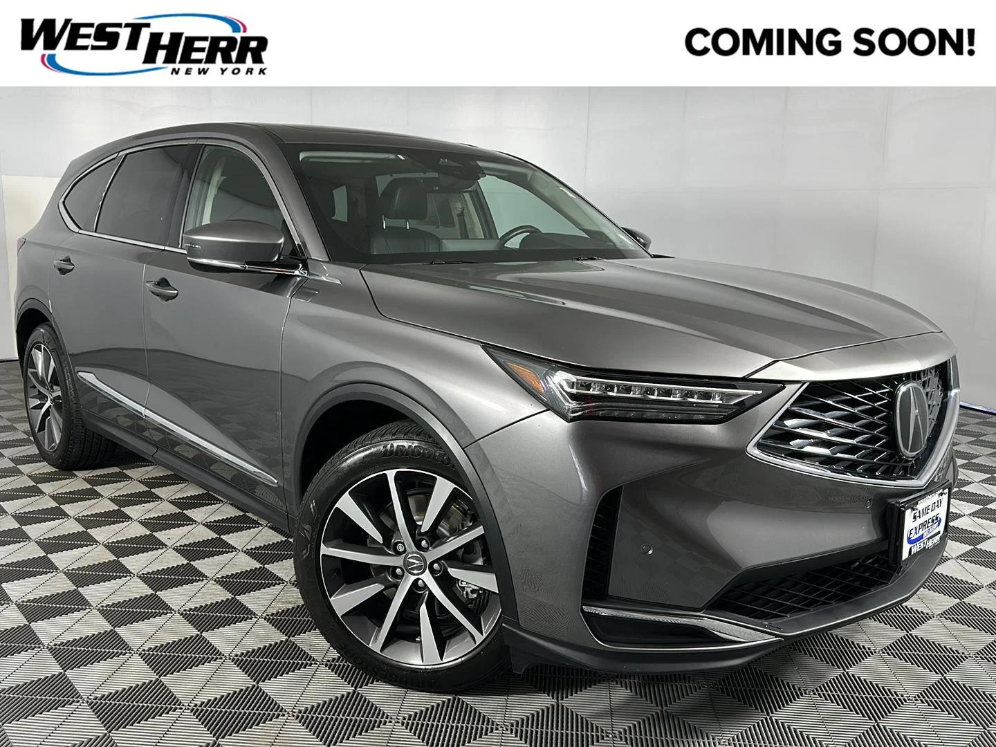 Used 2025 Liquid Carbon Metallic Acura SH-AWD w/Tech image 1