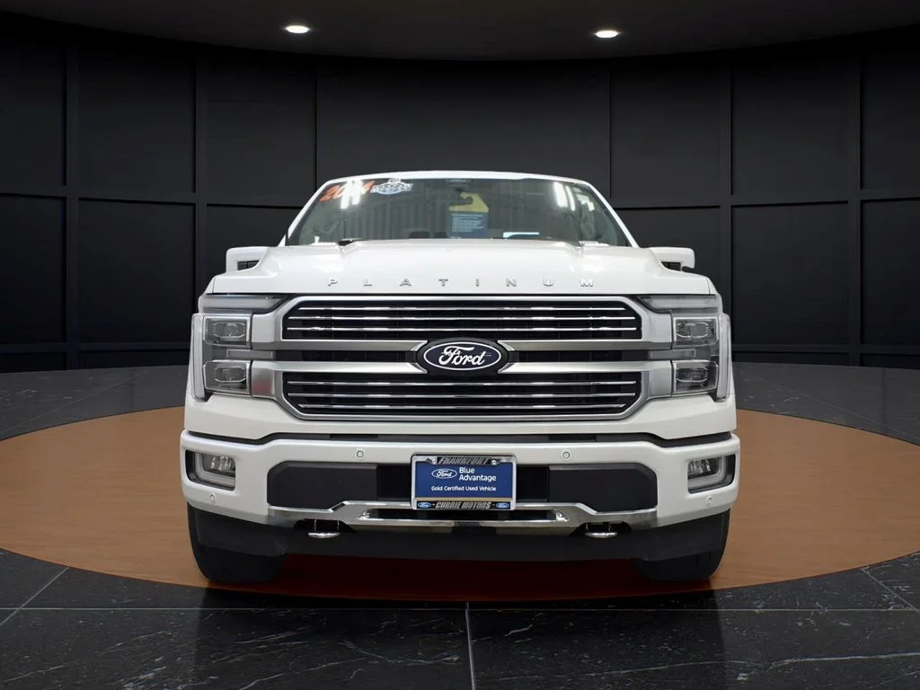 Certified Used 2024 White Ford Platinum image 2