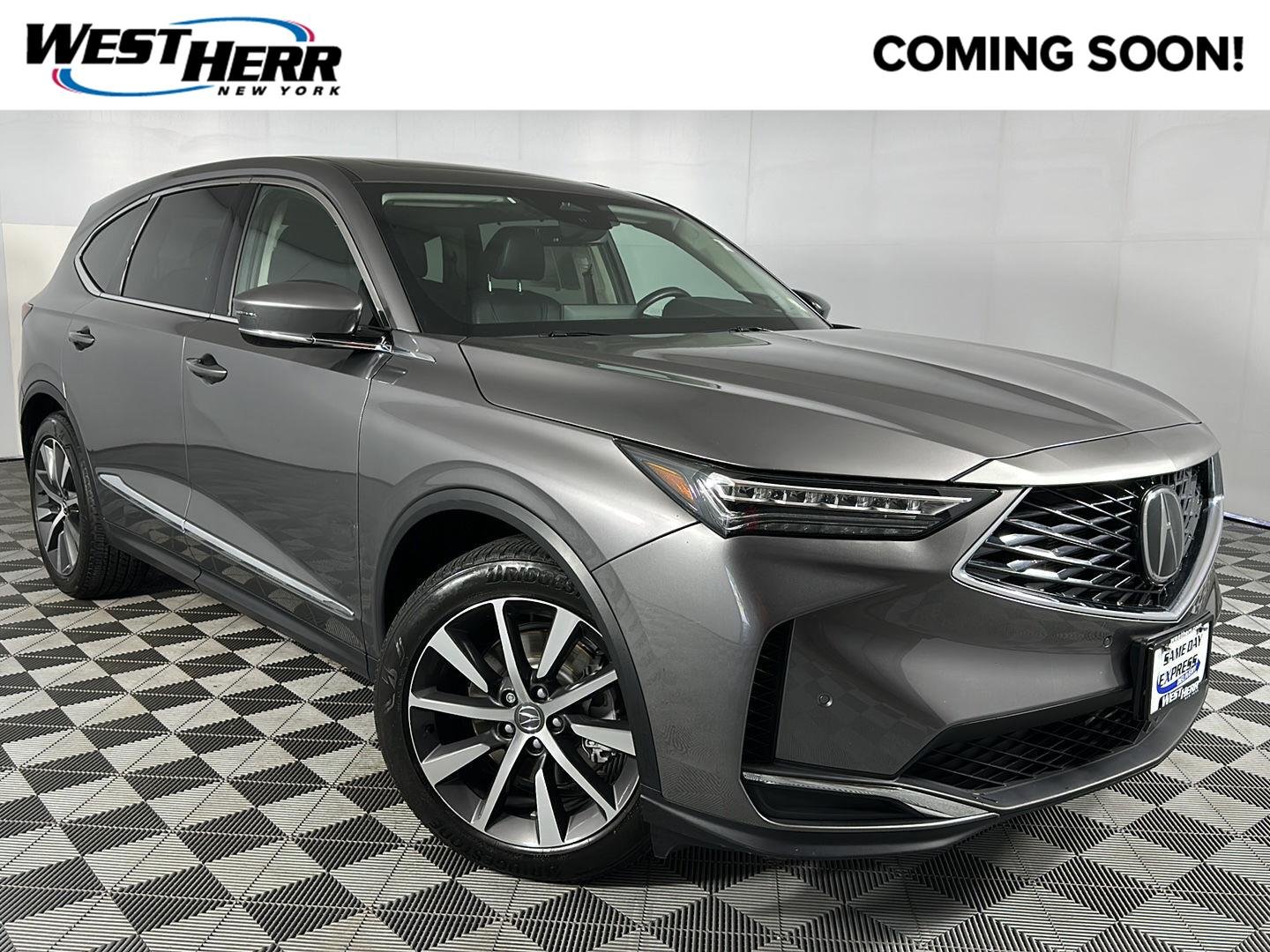 Used 2025 Liquid Carbon Metallic Acura SH-AWD w/Tech image 1