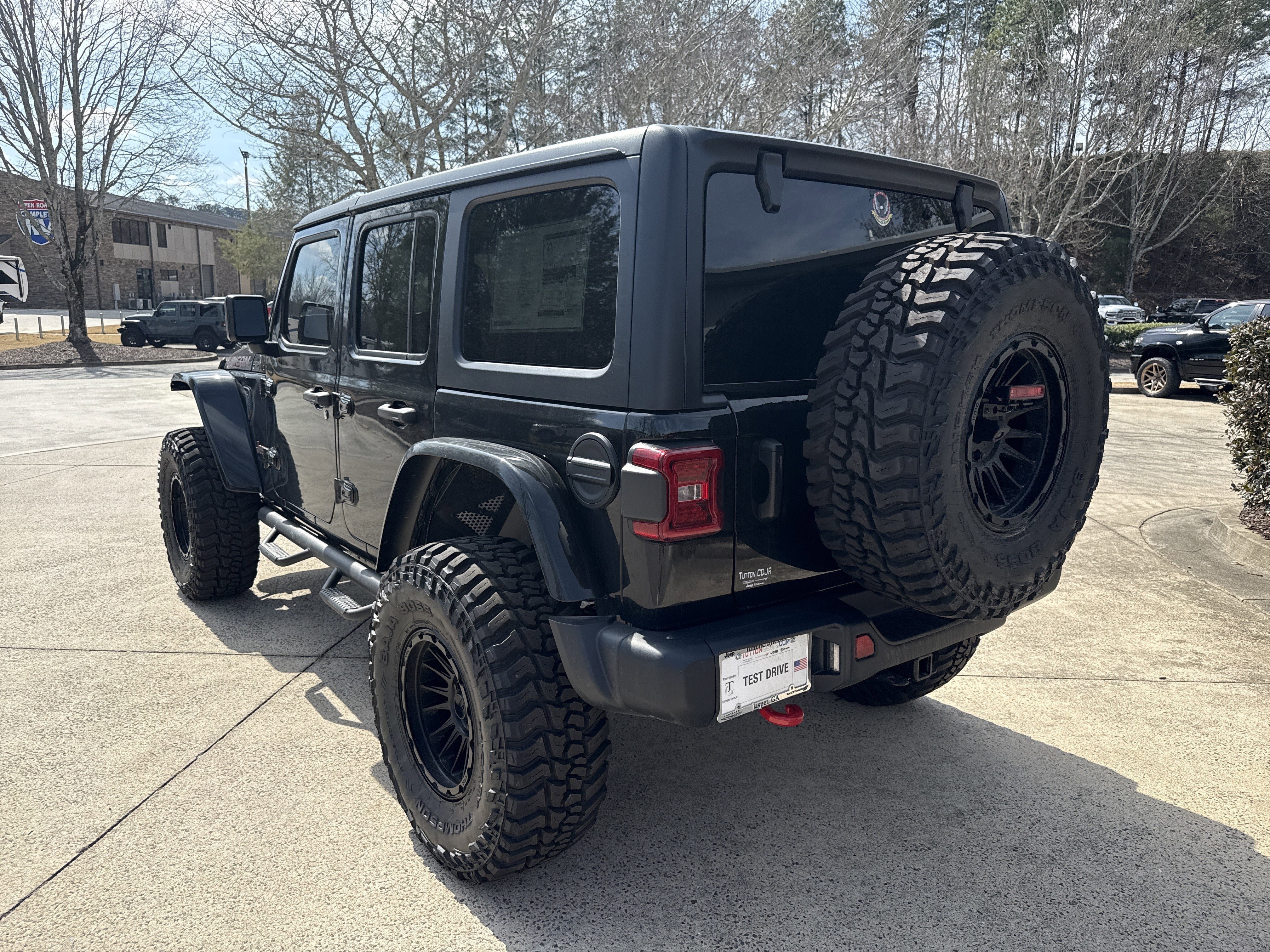 New 2025 Black Clearcoat Jeep Rubicon TG316 CUSTOM image 6
