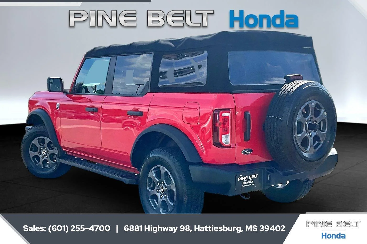 Used 2021 Race Red Ford Big Bend image 2