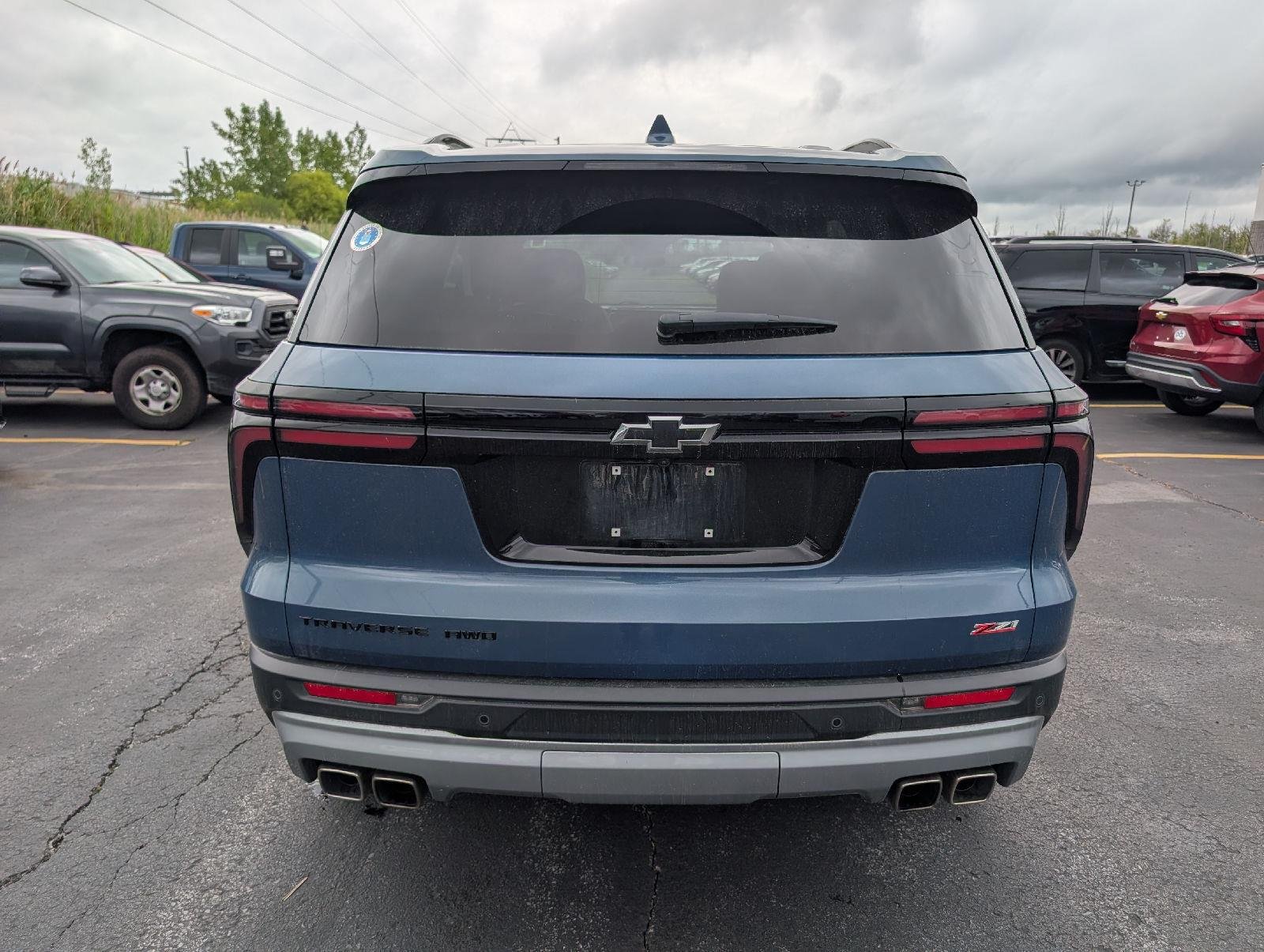 Used 2024 Lakeshore Blue Metallic Chevrolet AWD Z71 image 8