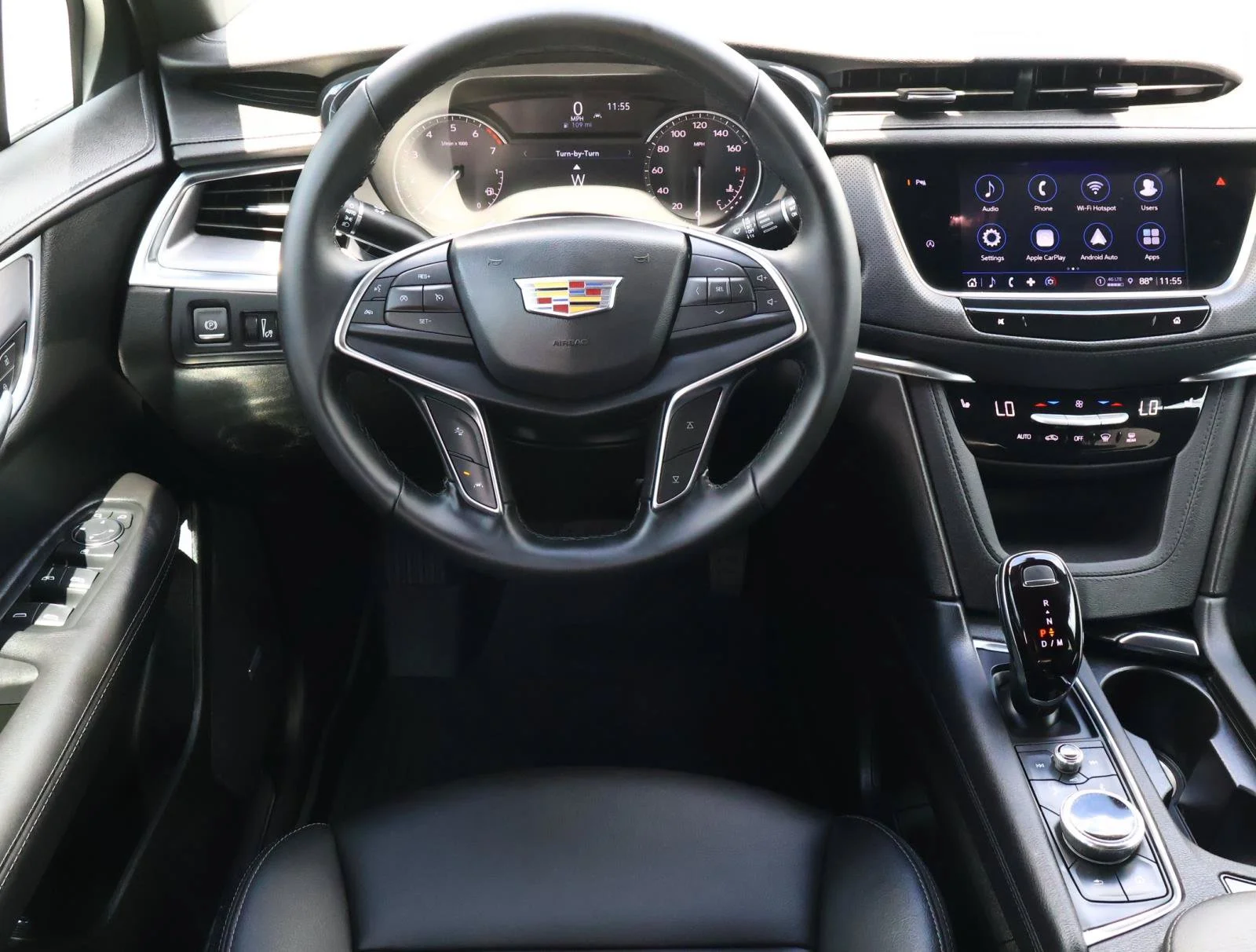 Used 2025 Stellar Black Metallic Cadillac Luxury image 13