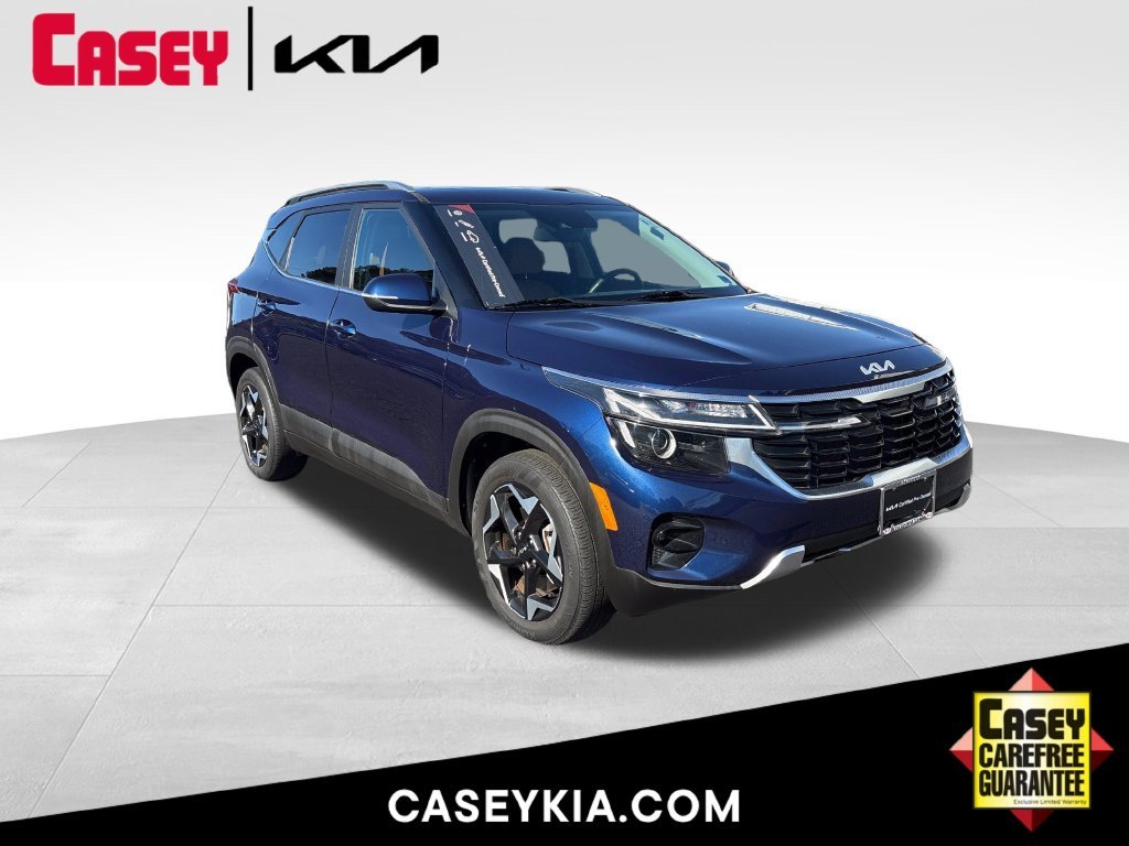 Used 2024 Ocean Blue Kia EX image 1