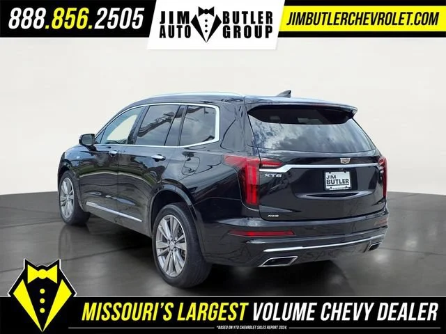 Used 2023 STELLAR BLACK METALLIC Cadillac AWD Premium Luxury image 2