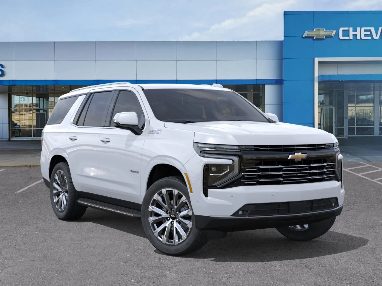 New 2026 Polar White Tricoat Chevrolet High Country image 8