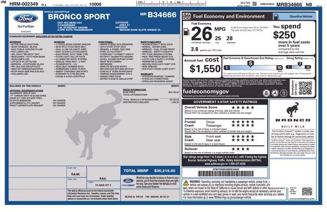 Used 2021 Area 51 Ford Big Bend image 5