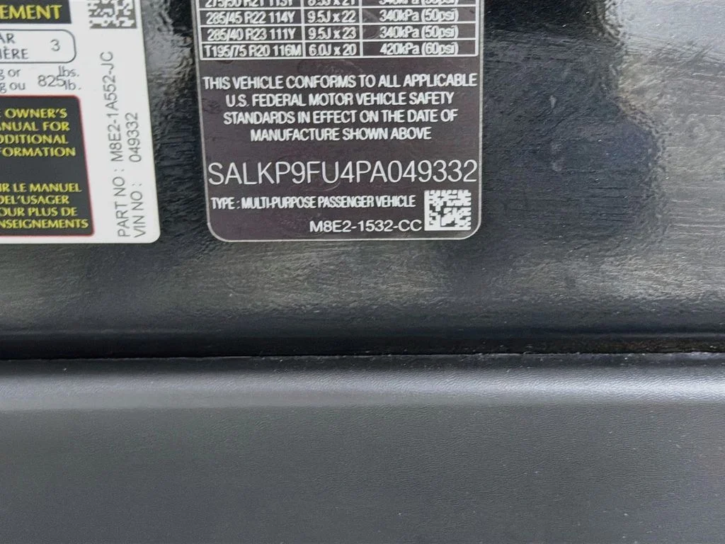Certified Used 2023 Santorini Black Metallic Land Rover SE image 35