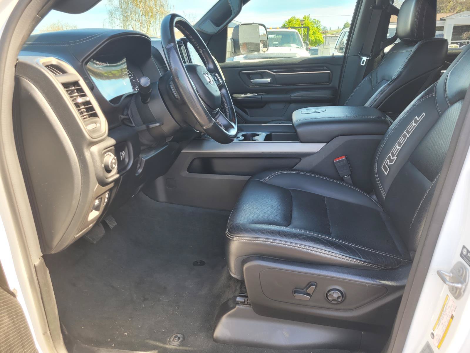 Used 2021 Bright White Clearcoat Ram Rebel image 10