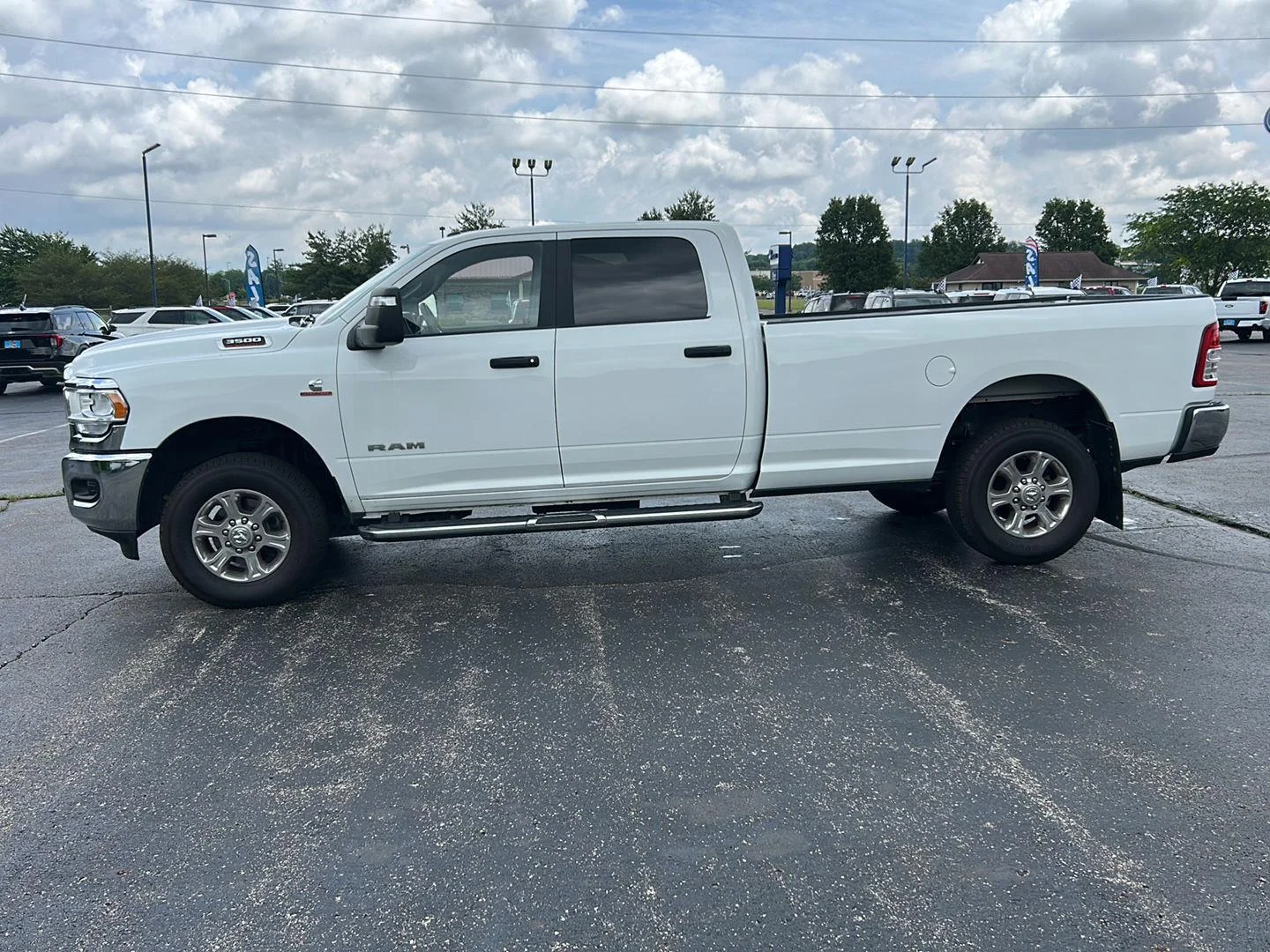 Used 2024 Bright White Clearcoat Ram Big Horn image 7