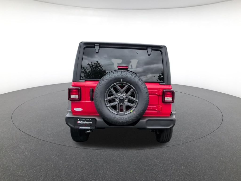 New 2026 Firecracker Red Clear-Coat Exterior Paint Jeep Sport S image 9