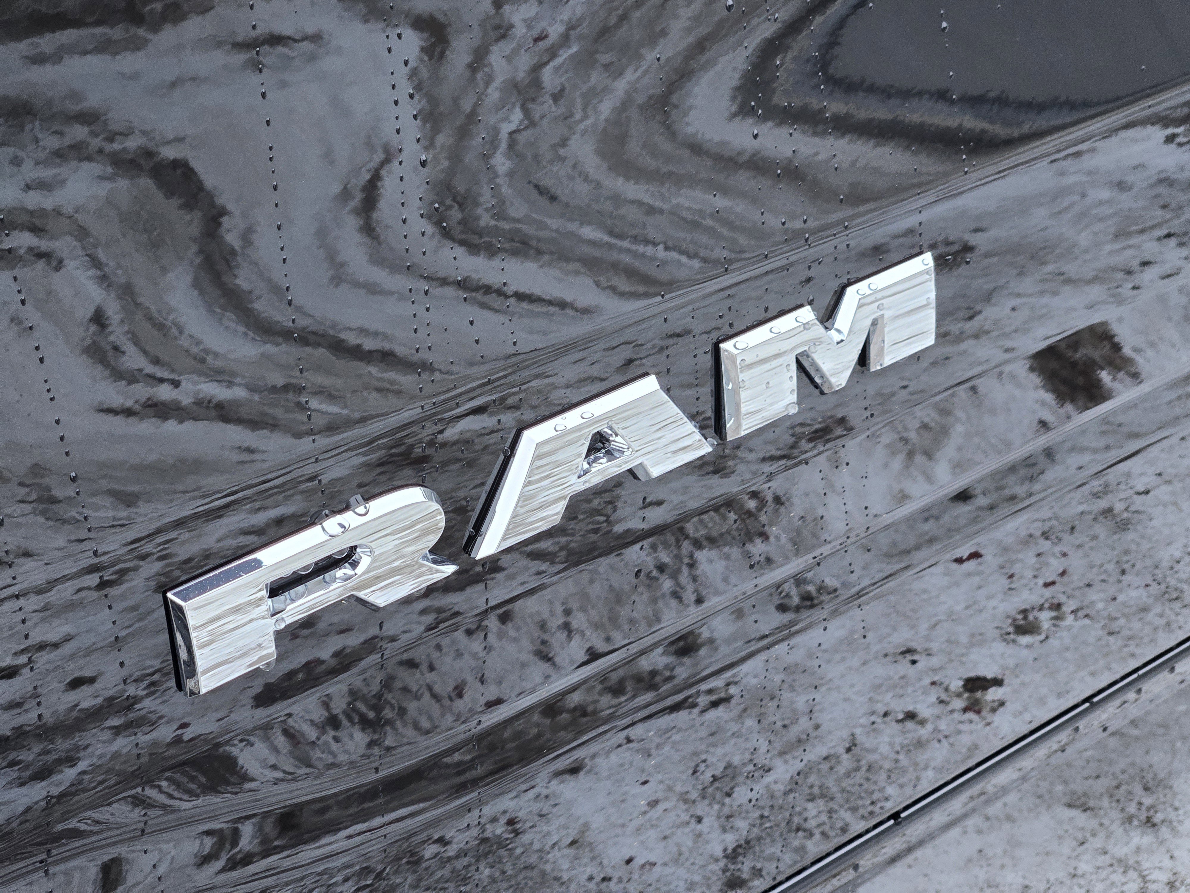New 2026 Diamond Black Crystal Pearlcoat RAM Big Horn image 7