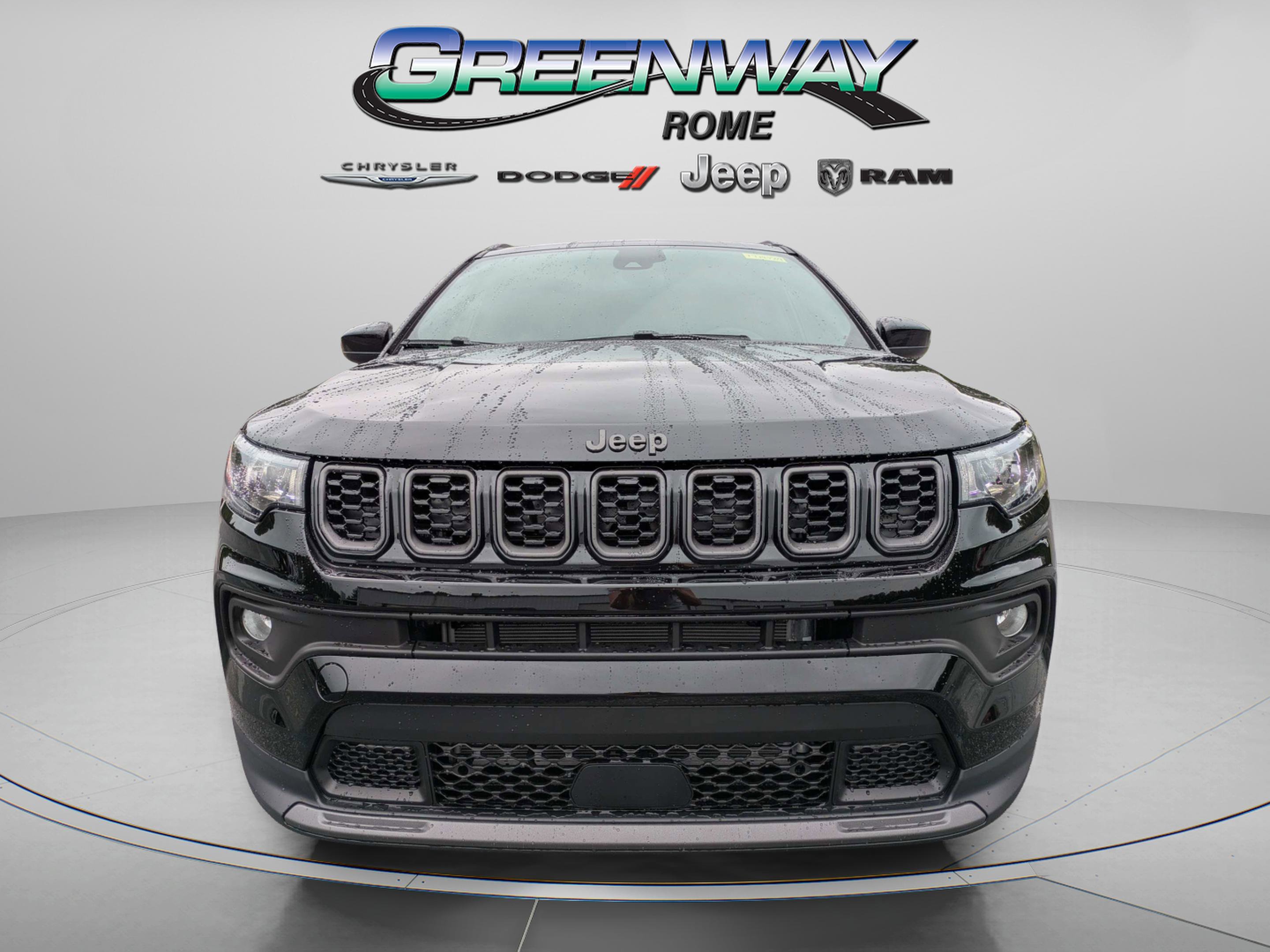 New 2026 Diamond Black Crystal Pearlcoat Jeep Latitude Altitude image 3