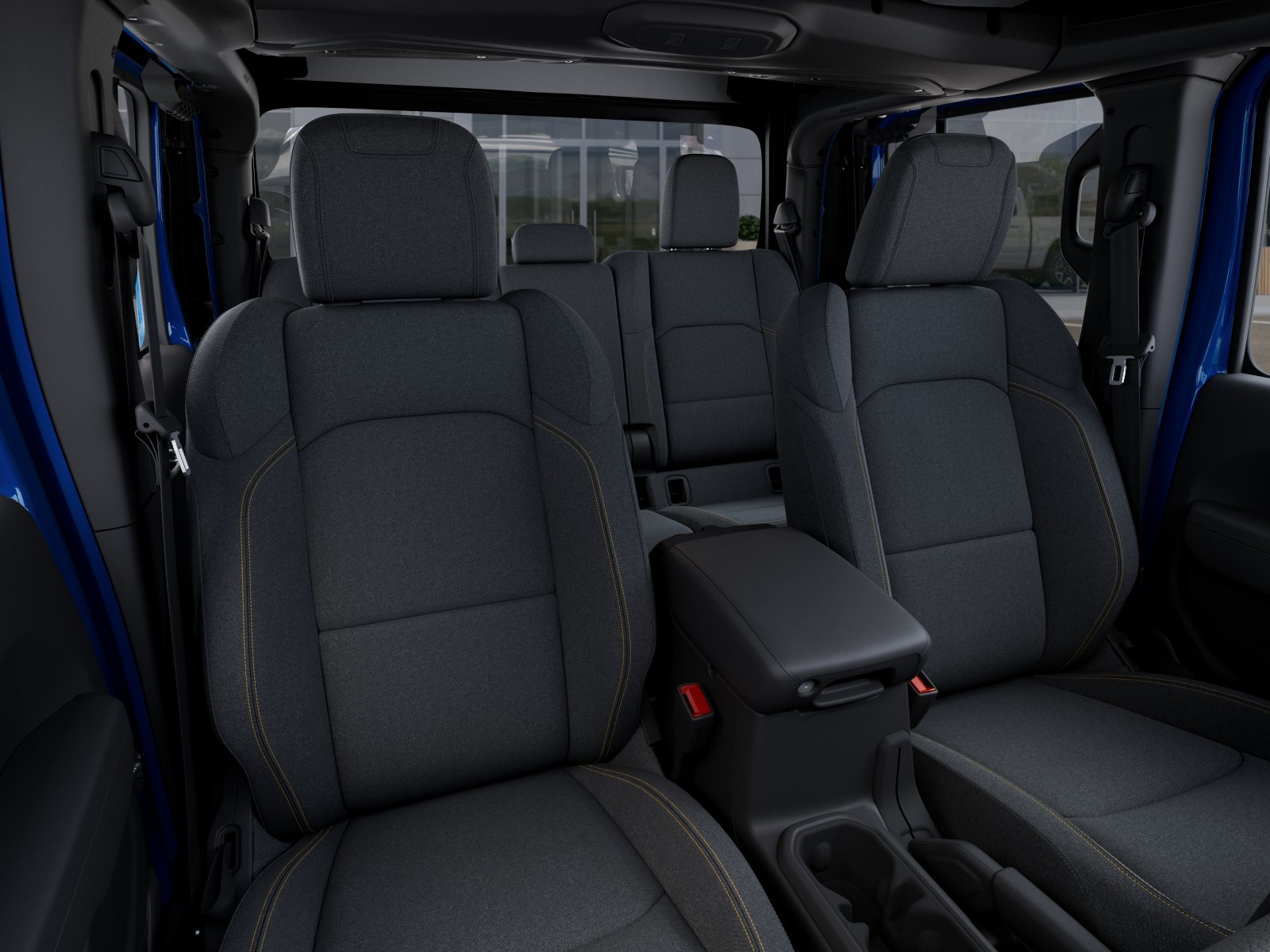 New 2026 Hydro Blue Pearl-Coat Exterior Paint Jeep Sport 4x4 image 42