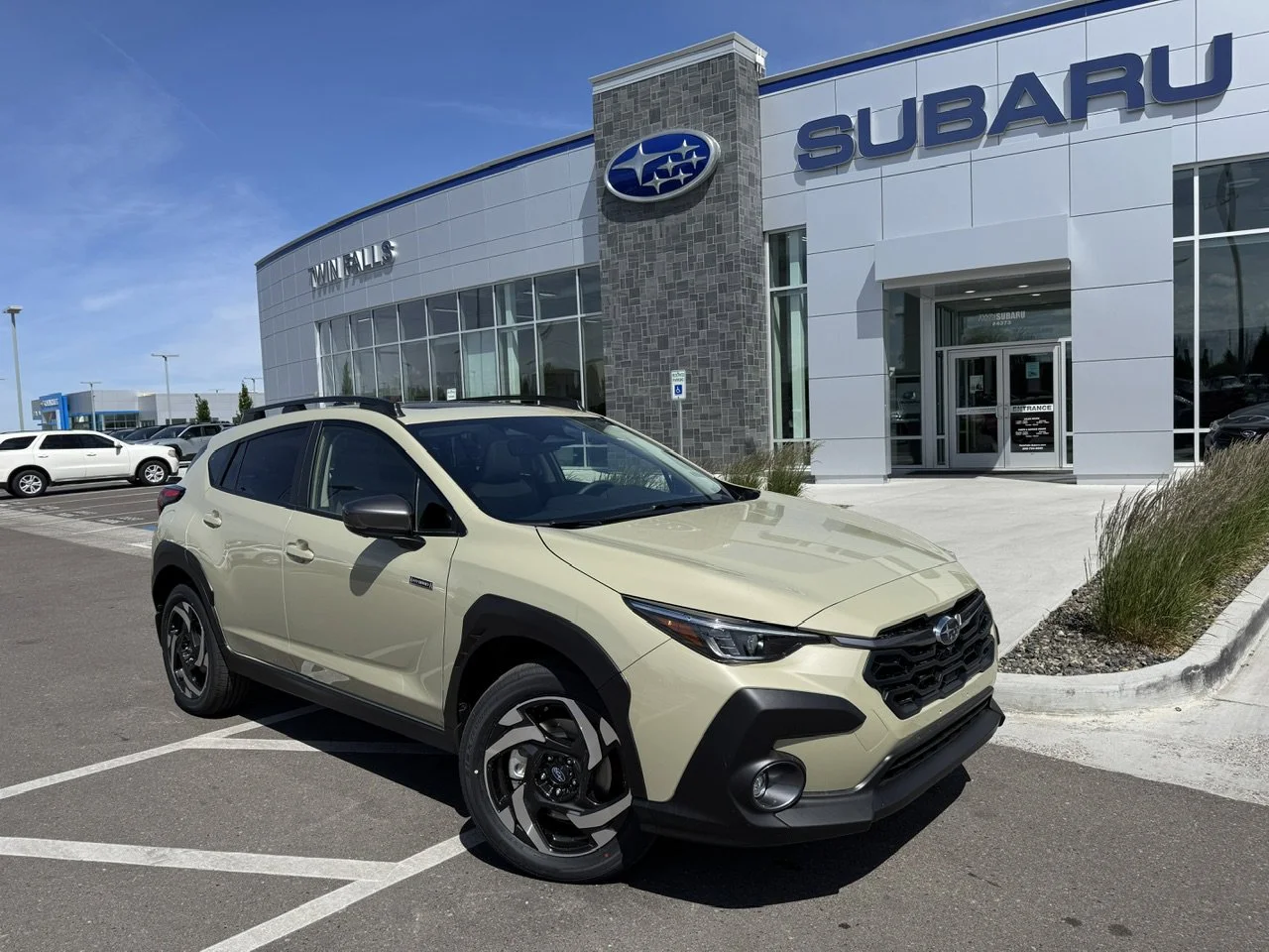 New 2026 Sand Dune Pearl Subaru Limited Hybrid image 1