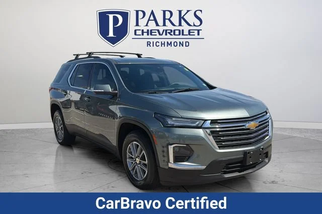Used 2023 Silver Sage Metallic Chevrolet LT Cloth image 1