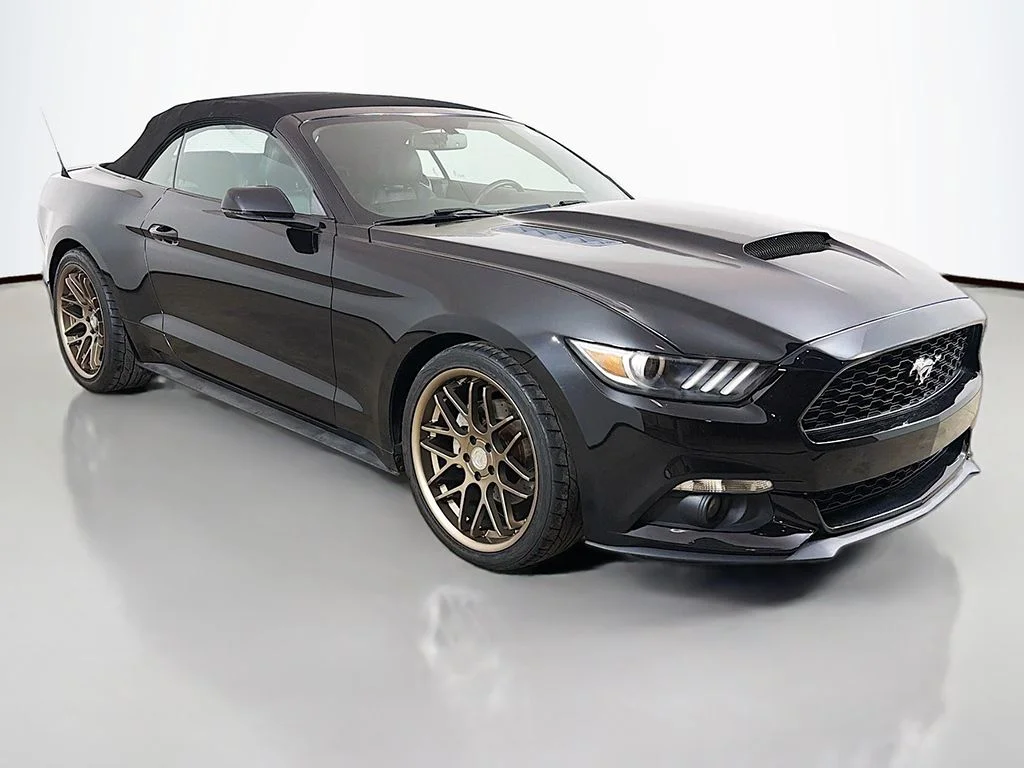 Used 2015 Black Ford EcoBoost Premium image 2