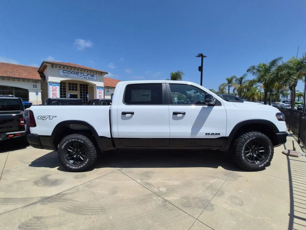 New 2026 Bright White Clear-Coat Exterior Paint RAM Rebel image 3