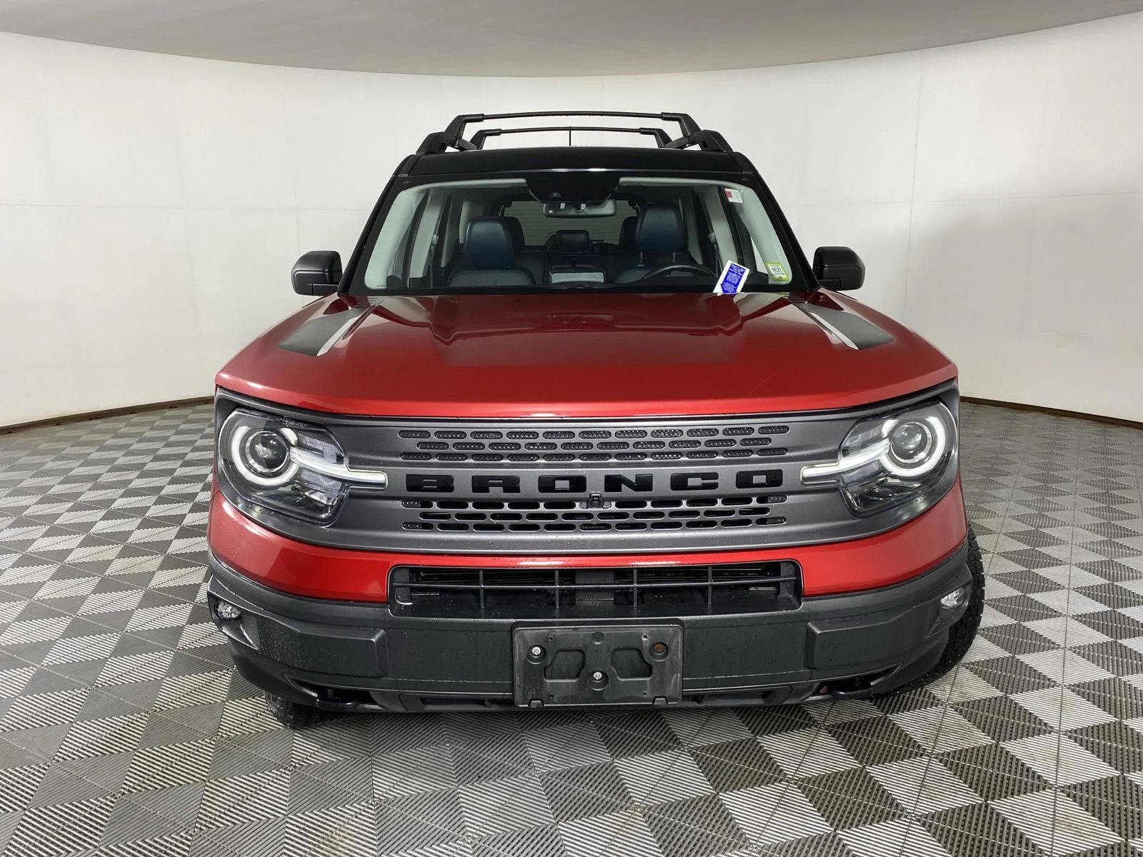 Used 2021 Rapid Red Metallic Tinted Clearcoat Ford First Edition image 5