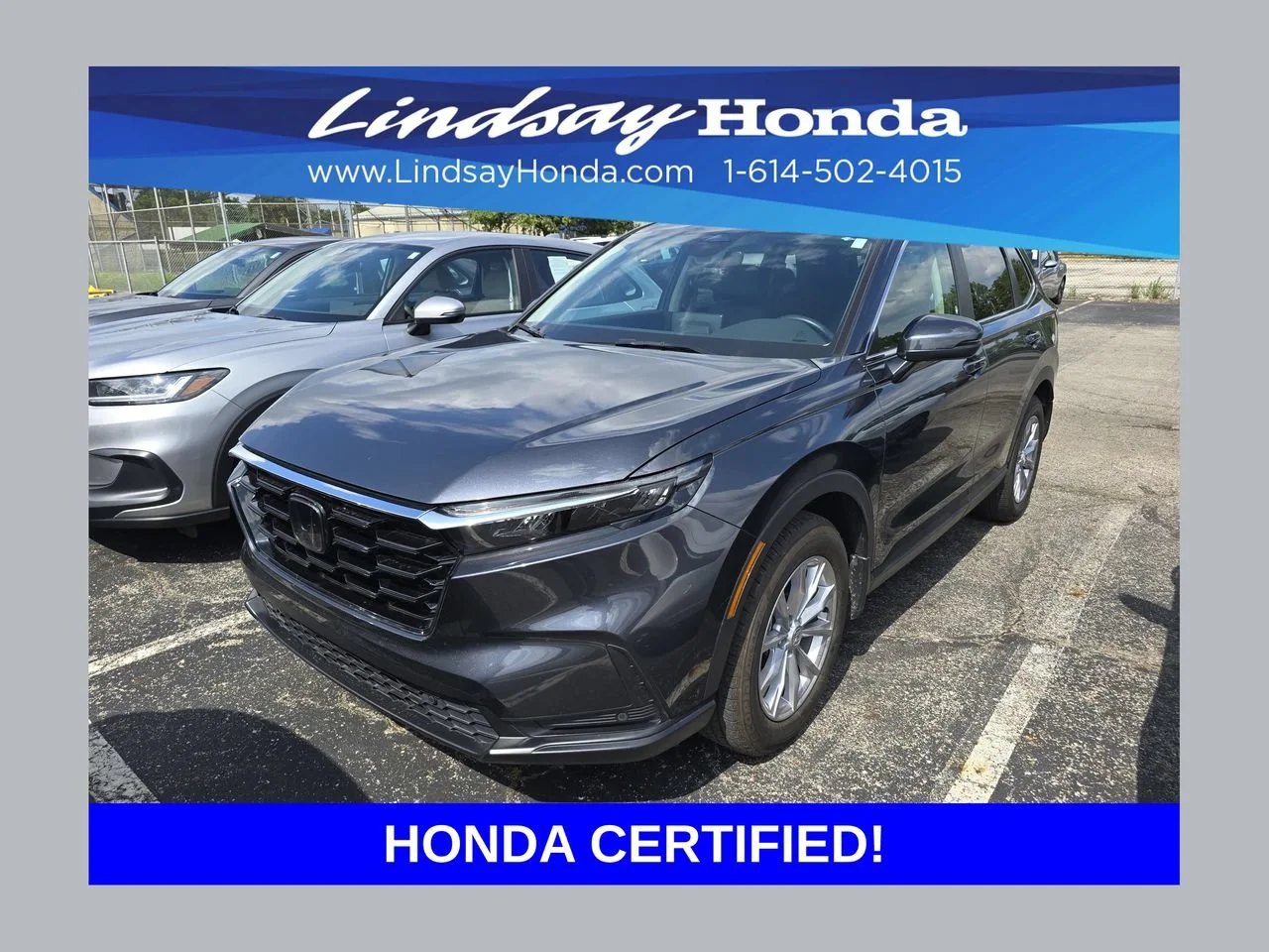 Certified Used 2024 Meteorite Gray Metallic Honda EX-L image 6