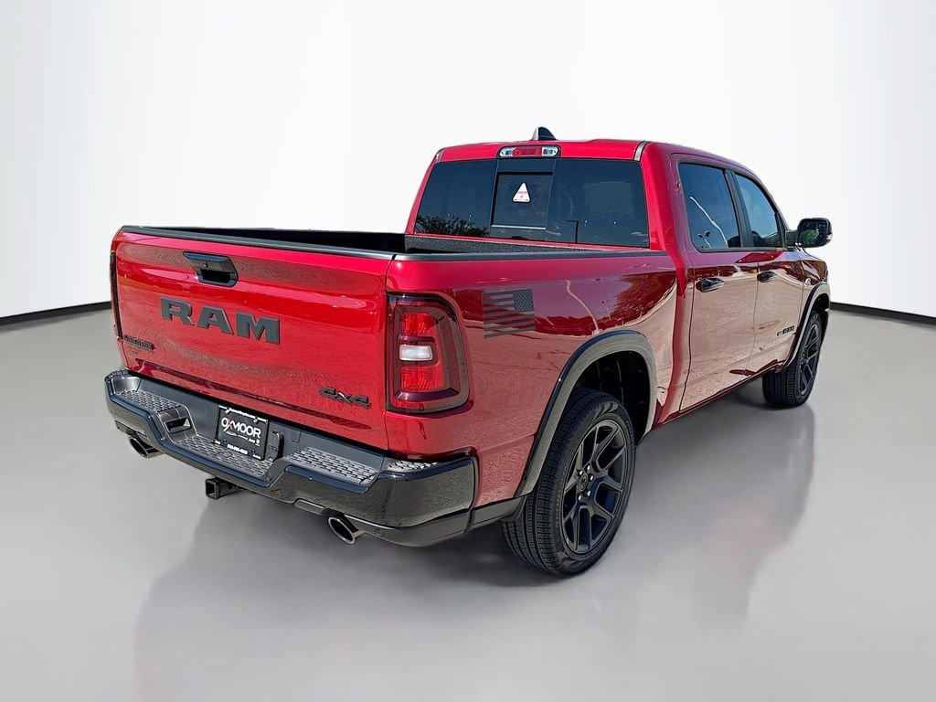 New 2026 Molten Red Pearl-Coat Exterior Paint RAM Laramie image 4