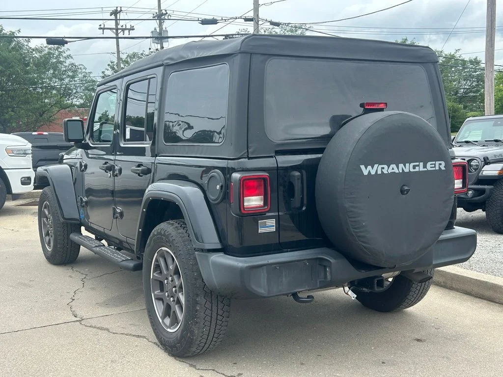 Used 2021 Black Jeep Unlimited Sport S image 8