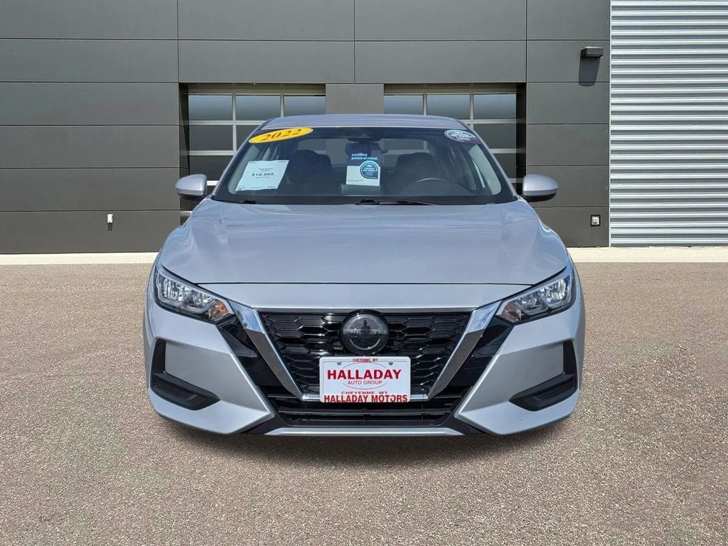 Used 2022 Nissan Sentra SV with VIN 3N1AB8CV9NY249580 for sale in Cheyenne, WY
