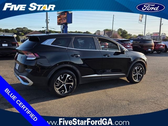 Used 2025 Ebony Black Kia EX image 8