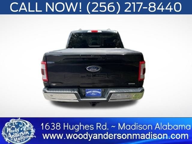 Certified Used 2021 Black Metallic Ford Lariat image 5