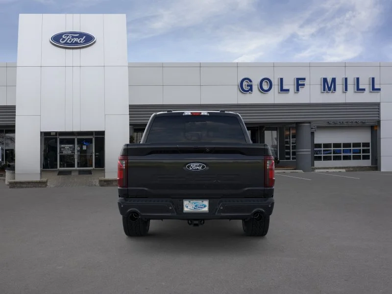 New 2026 Agate Black Metallic Ford XLT image 4
