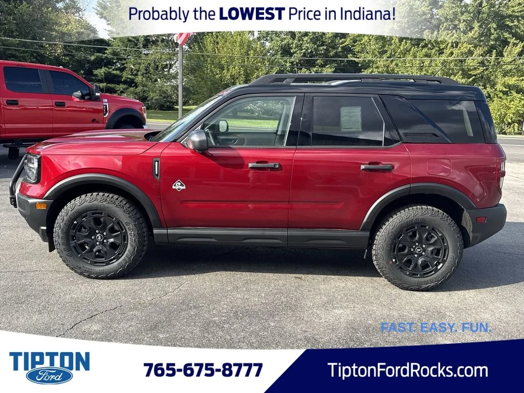 New 2025 Ruby Red Metallic Tinted Clearcoat Ford Outer Banks® image 26