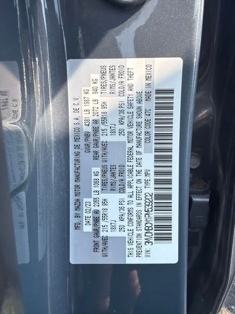Used 2023 Gray Mazda 2.5 S Carbon Edition image 32