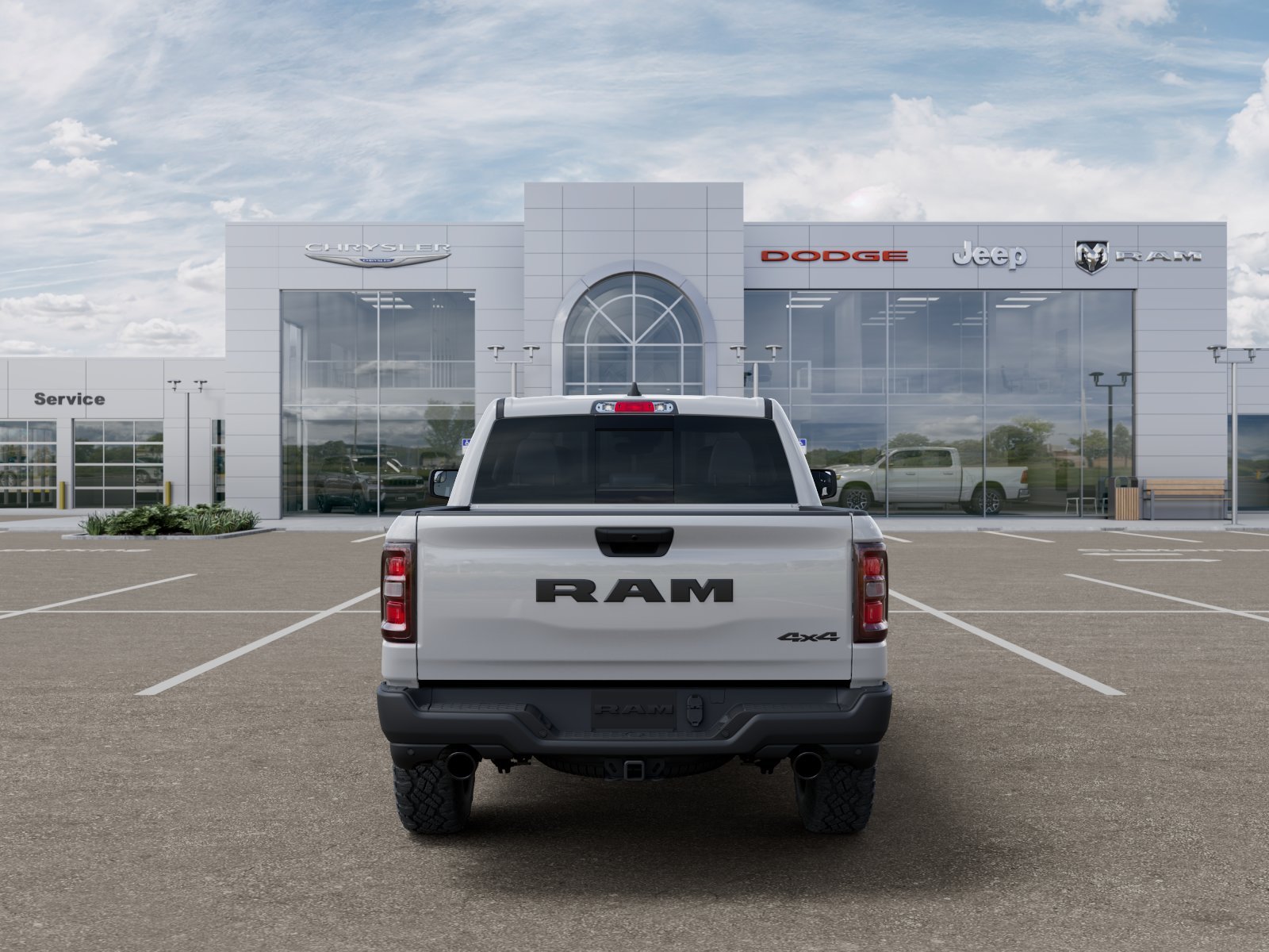 New 2026 Bright White Clear-Coat Exterior Paint RAM Warlock image 34